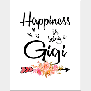 gigi happiness is being a gigi Posters and Art